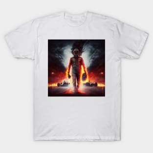 Demon on the grid T-Shirt